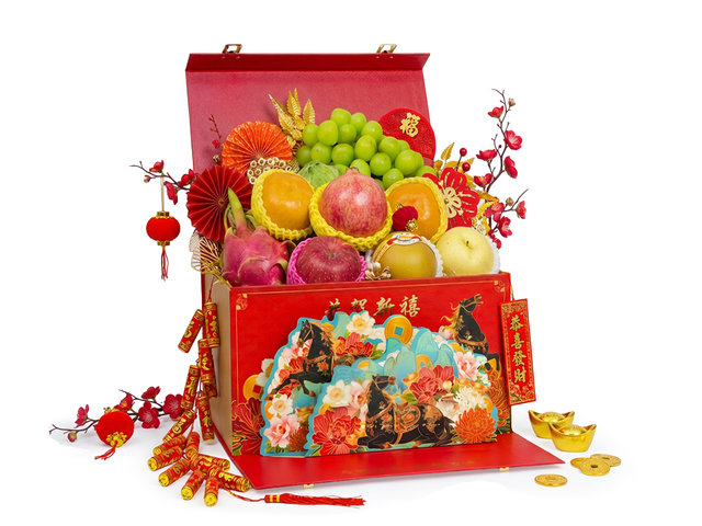 新年果籃Hamper - 恭賀新禧新年水果籃 CNYN04X - CF20205A2 Photo